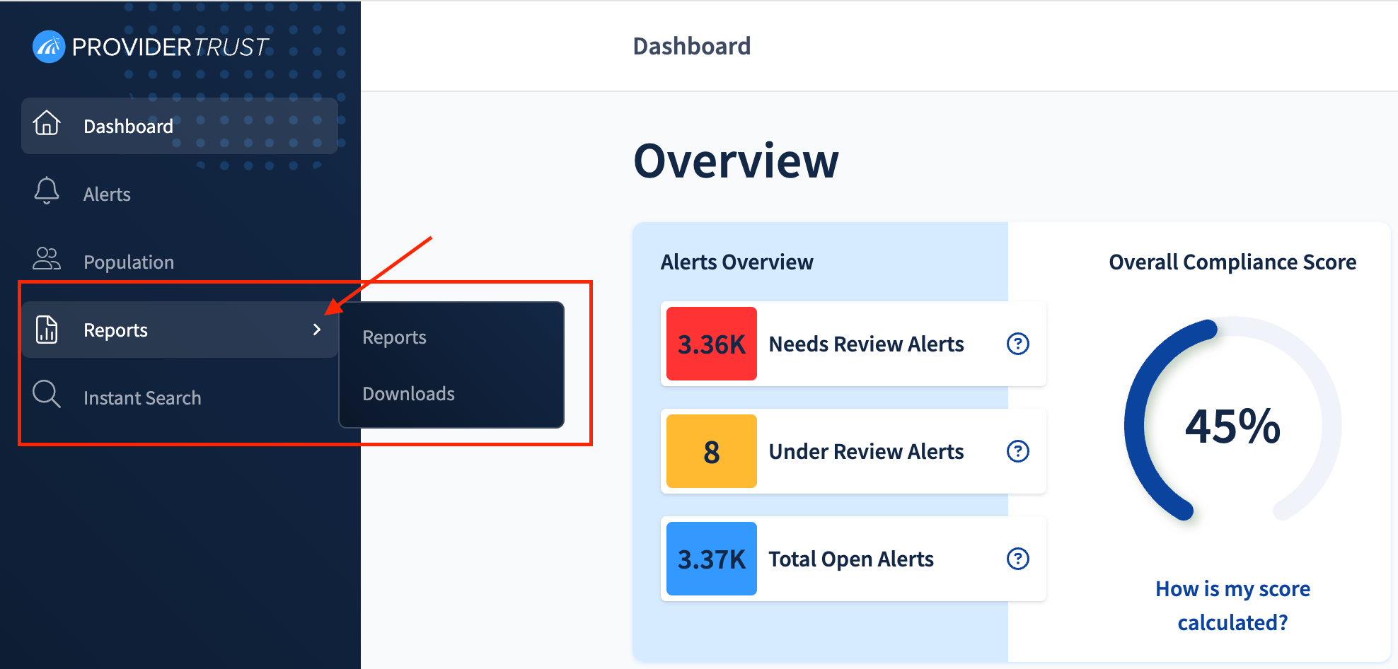 Dashboard left pane.png